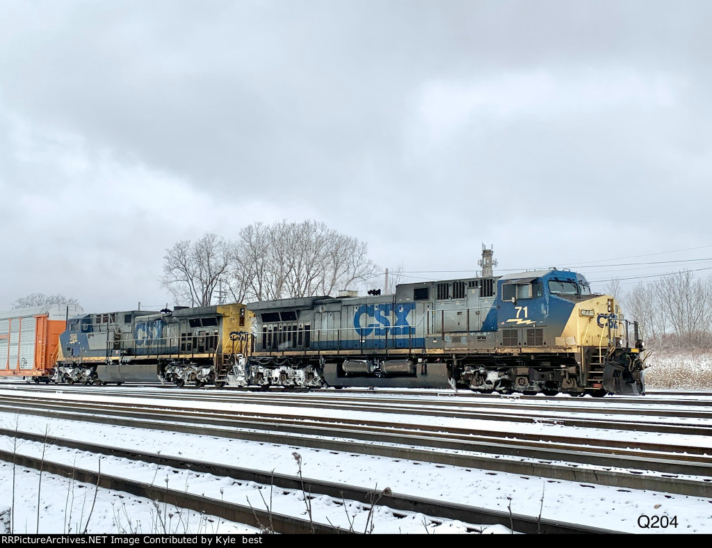 CSX 71 on Q204